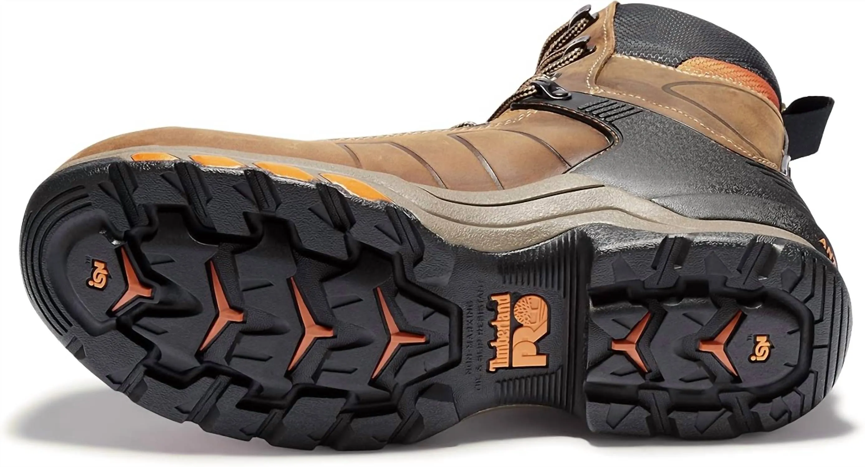 Men's Hypercharge 8" Composite Toe Work Boots In Brown
