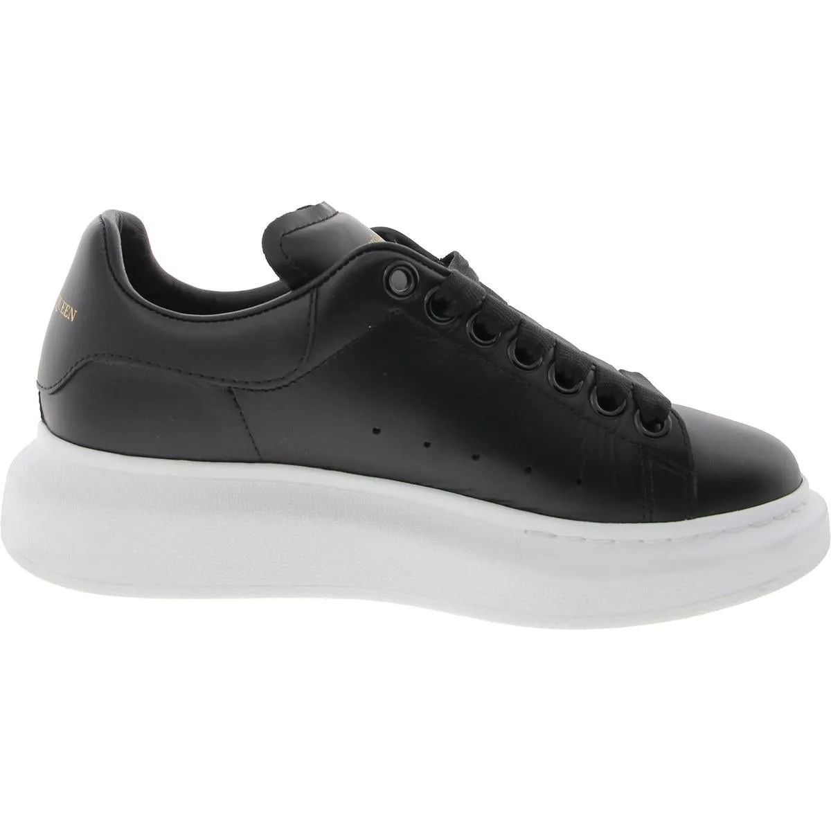 Mens Lace-Up Faux Leather Casual And Fashion Sneakers