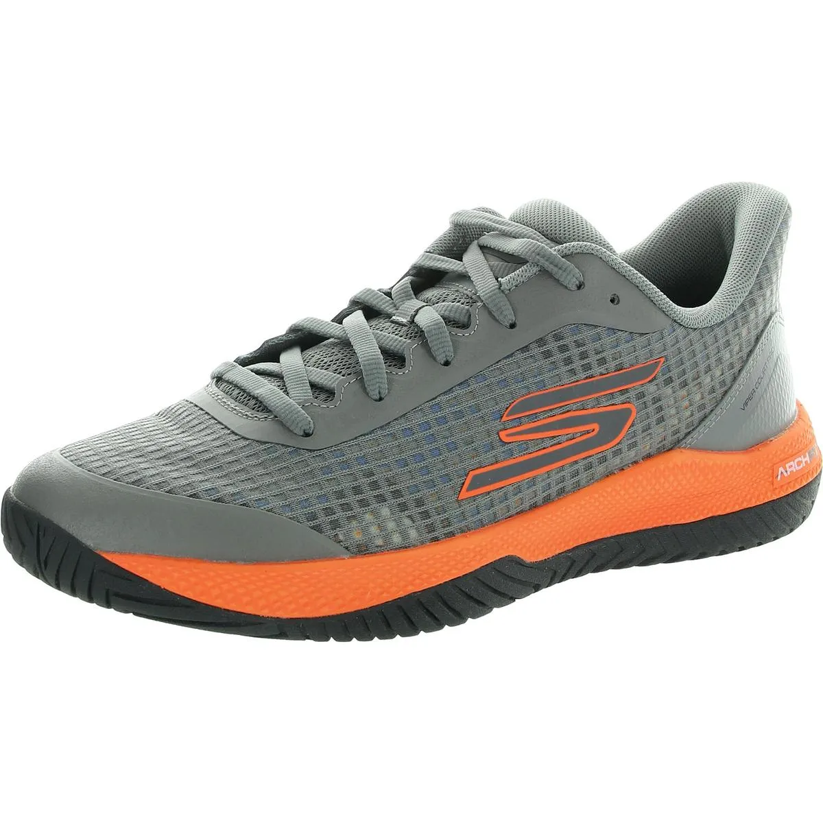 Mens Lace-Up Man Made Casual And Fashion Sneakers
