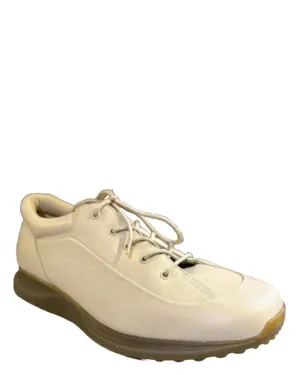 Men's Leather Casual Sneakers In Wool