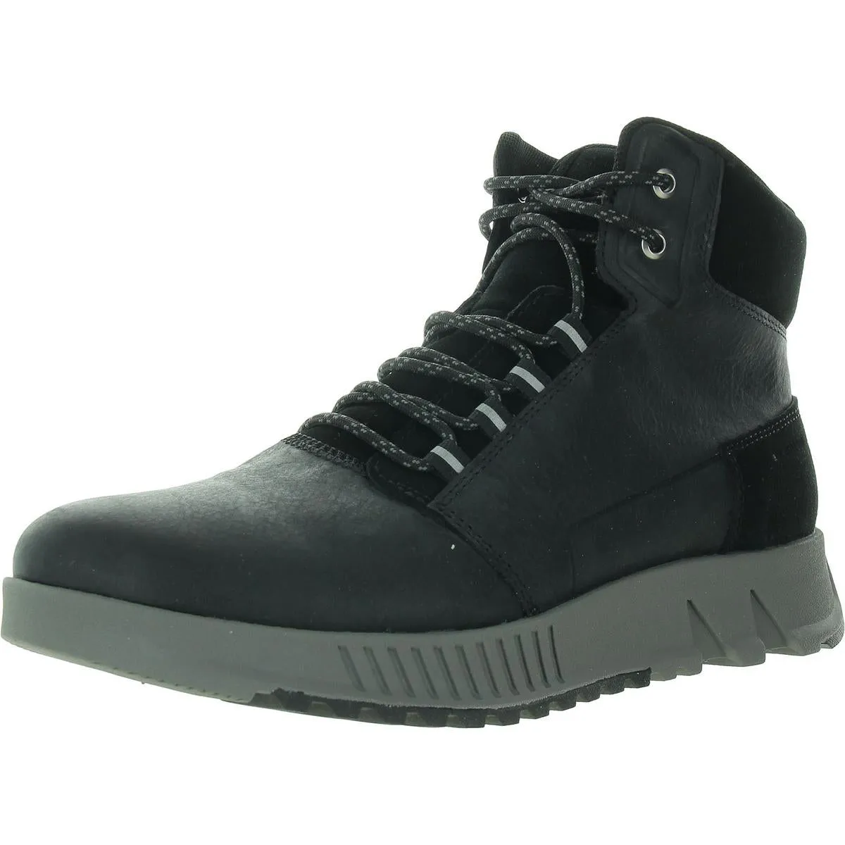 Mens Leather Combat & Lace-Up Boots
