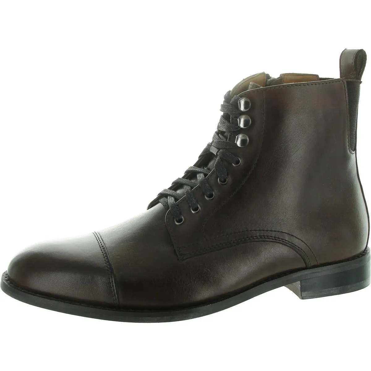 Mens Leather Combat & Lace-Up Boots
