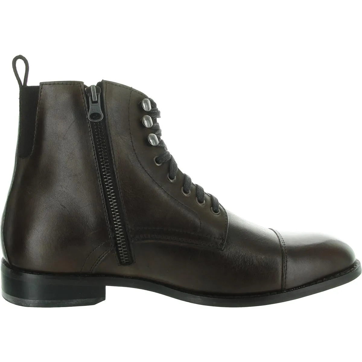 Mens Leather Combat & Lace-Up Boots