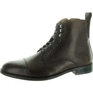 Mens Leather Combat & Lace-Up Boots