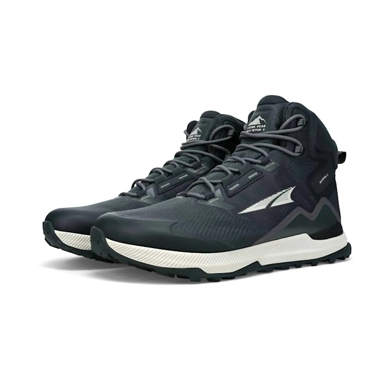 Men's Lone Peak All Weather Mid 2 Hiking Shoes In Black