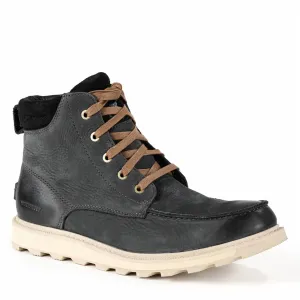 Men's Madson Moc Toe Boots In Coal