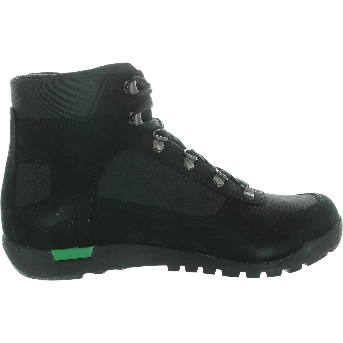 Mens Mixed Media Leather Hiking Boots