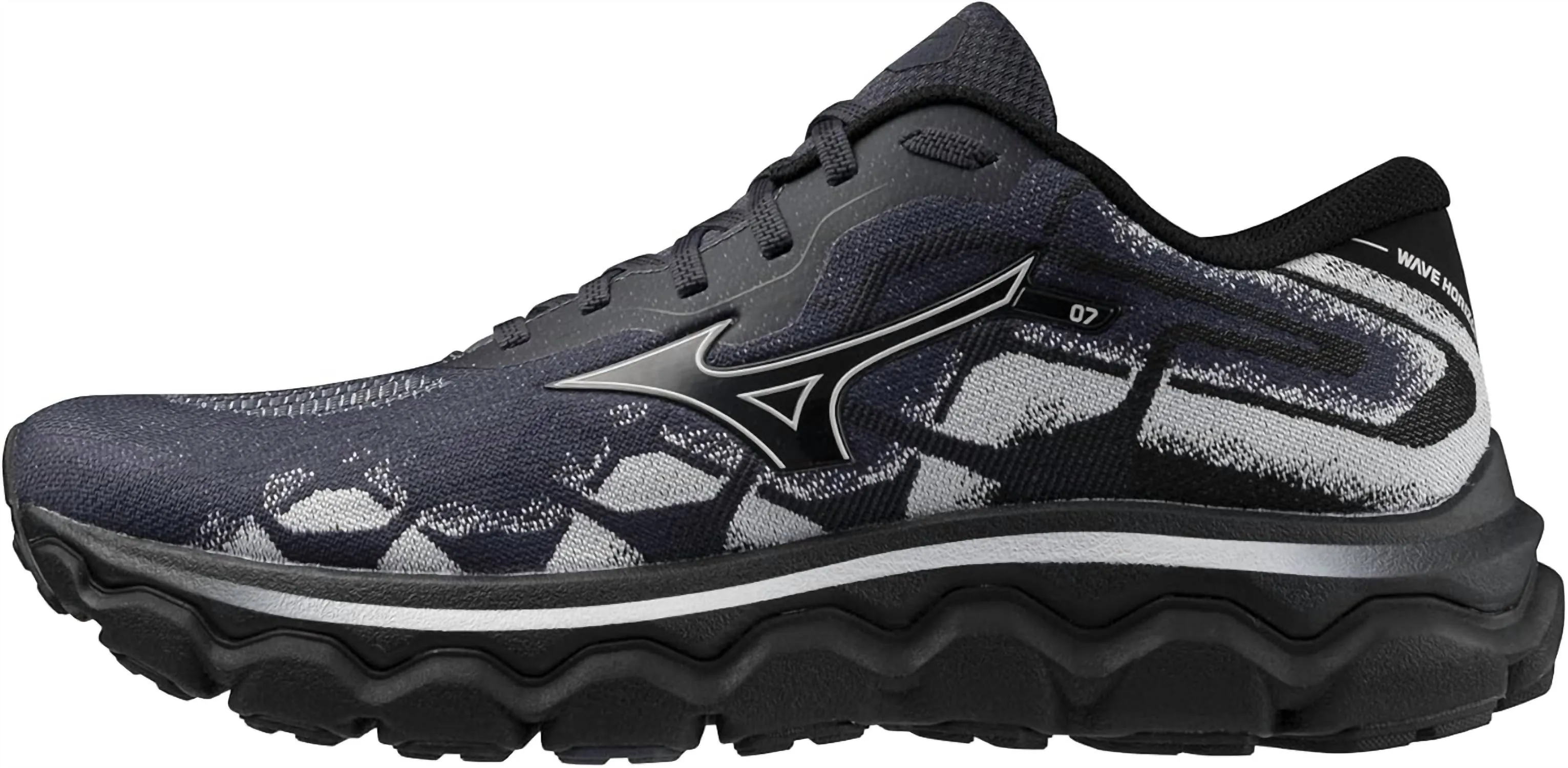 Men's Mizuno Wave Horizon 7 Shoe In Black/nimbus Cloud