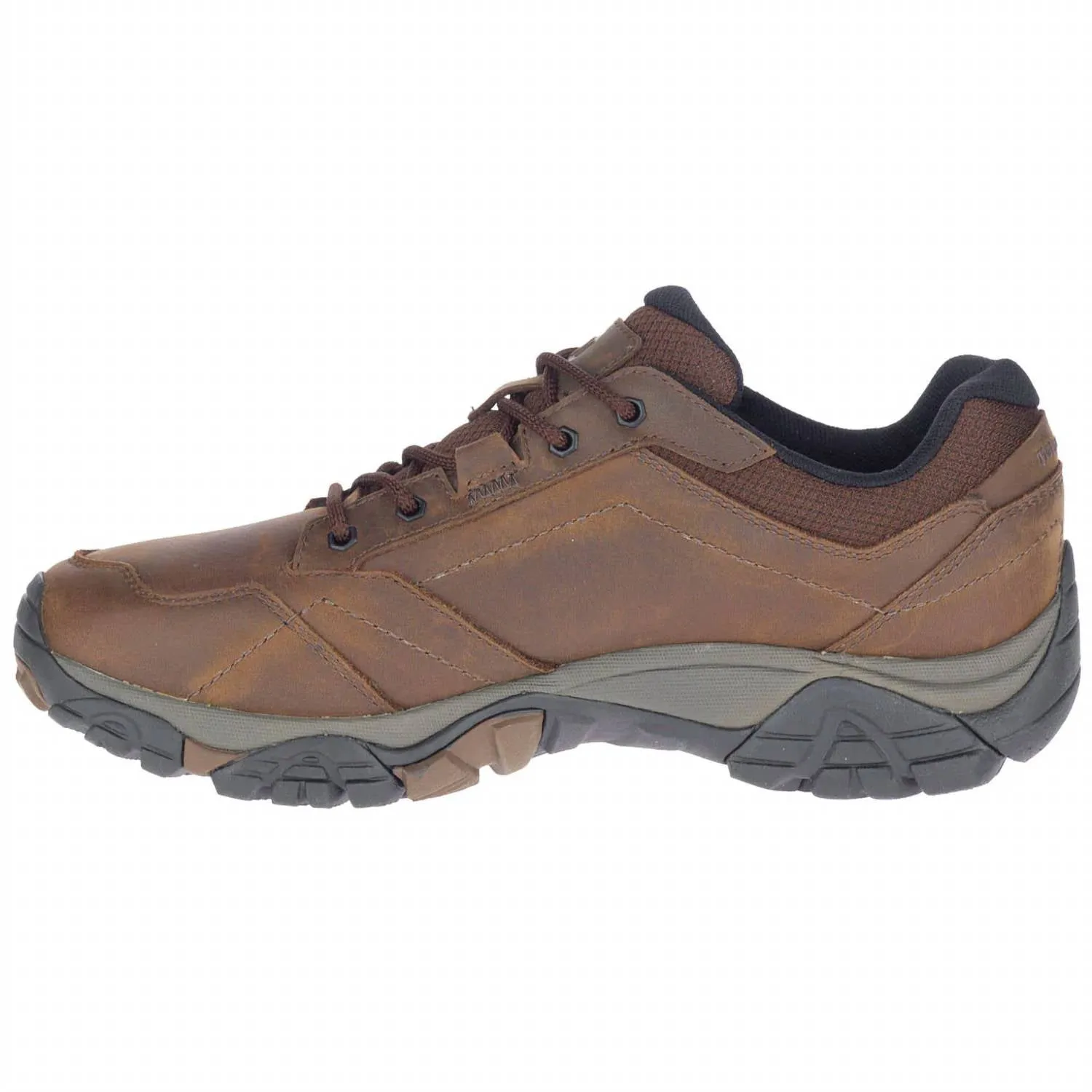 Men's Moab Adventure Lace Shoes In Dark Earth