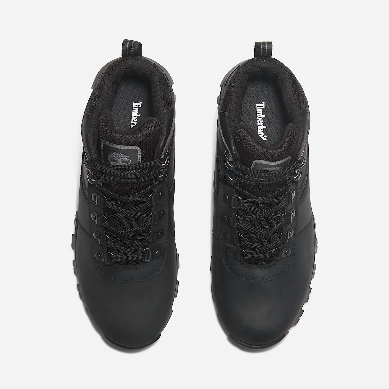 Men's Mt.maddsen Waterproof Mid Hiker Shoes In Black Full Grain