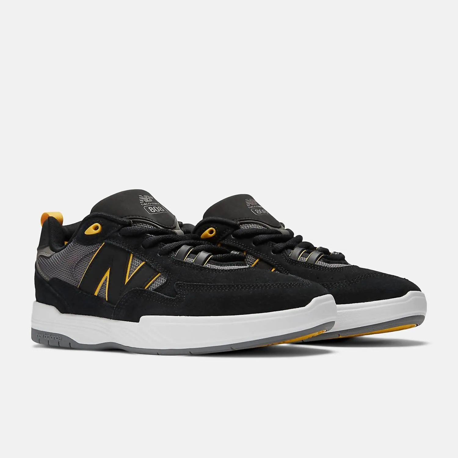 Men's Numeric Tiago Lemos 808 Sneaker In Black Yellow