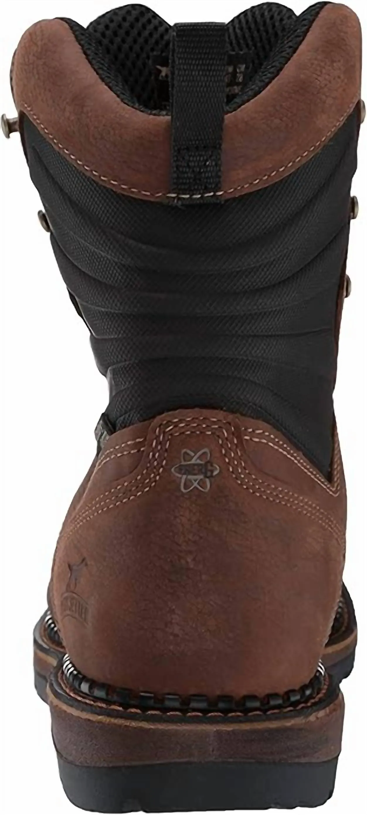 Men's Ramsey 2.0 8" Alloy Toe Waterproof Work Boots In Brown