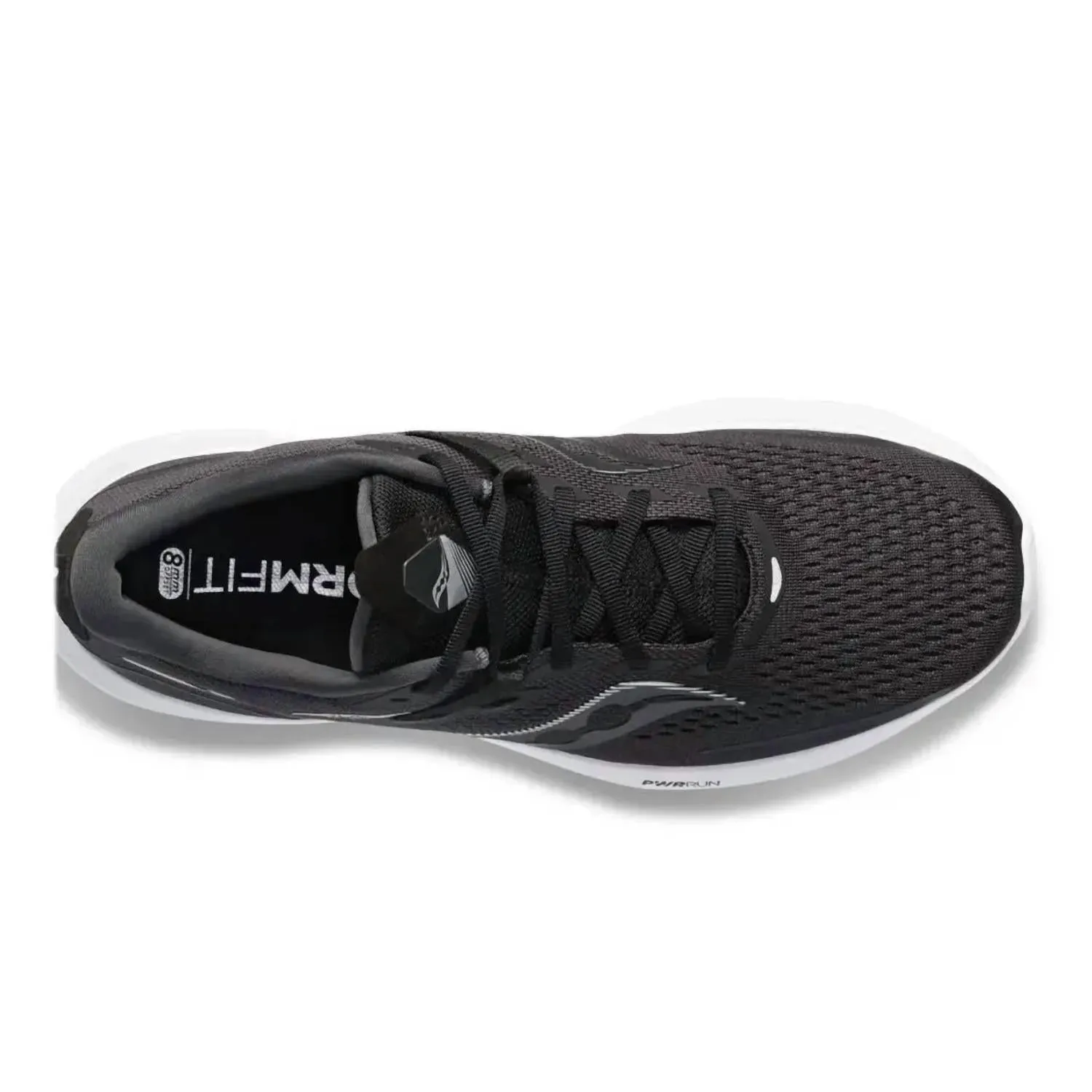 Men's Ride 15 Running Shoes In Black/white