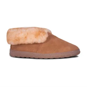 Men's Sheepskin Bootie In Chestnut
