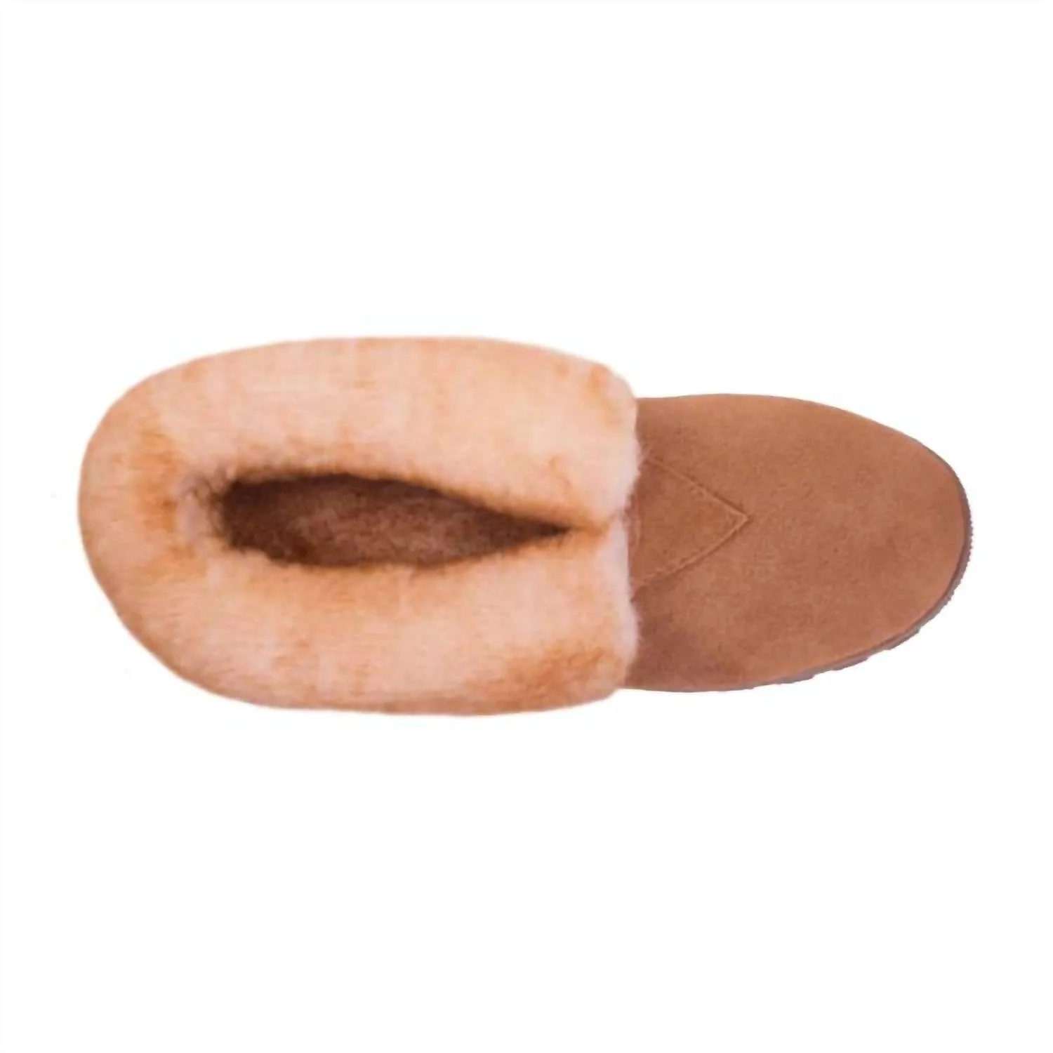 Men's Sheepskin Bootie In Chestnut