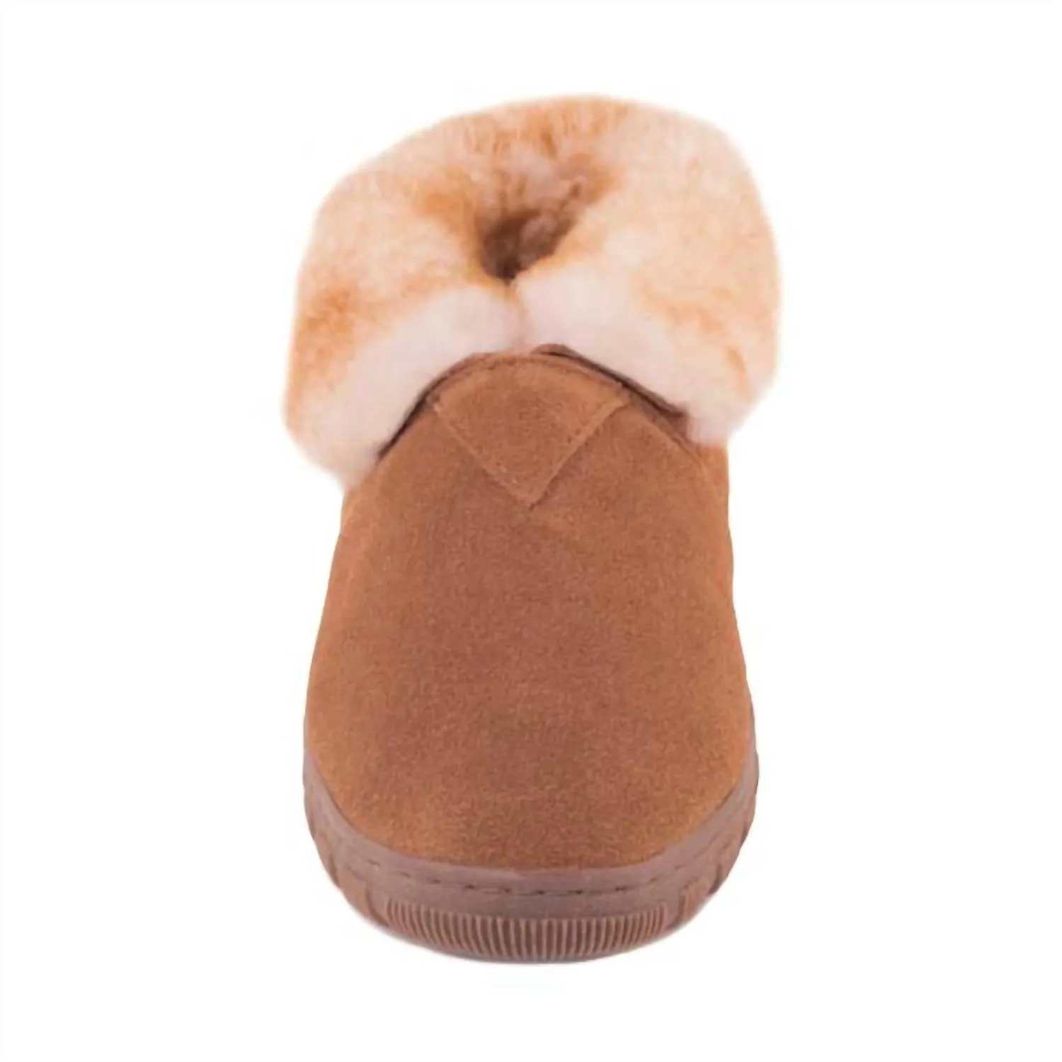 Men's Sheepskin Bootie In Chestnut