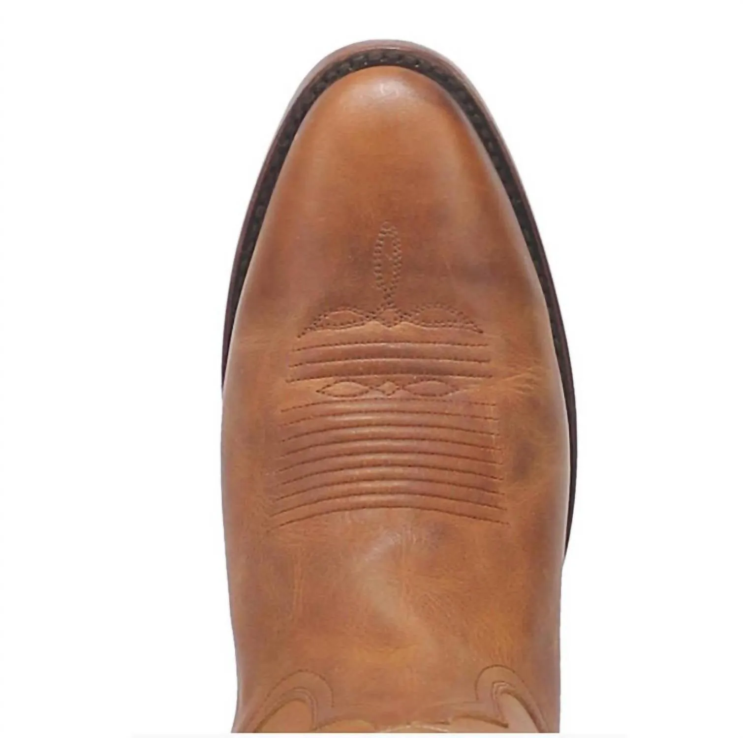 Men's Simon French Taper Toe Cowboy Boot In Tan