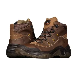 MenS Steel Toe Work Boots 6 In Sierra