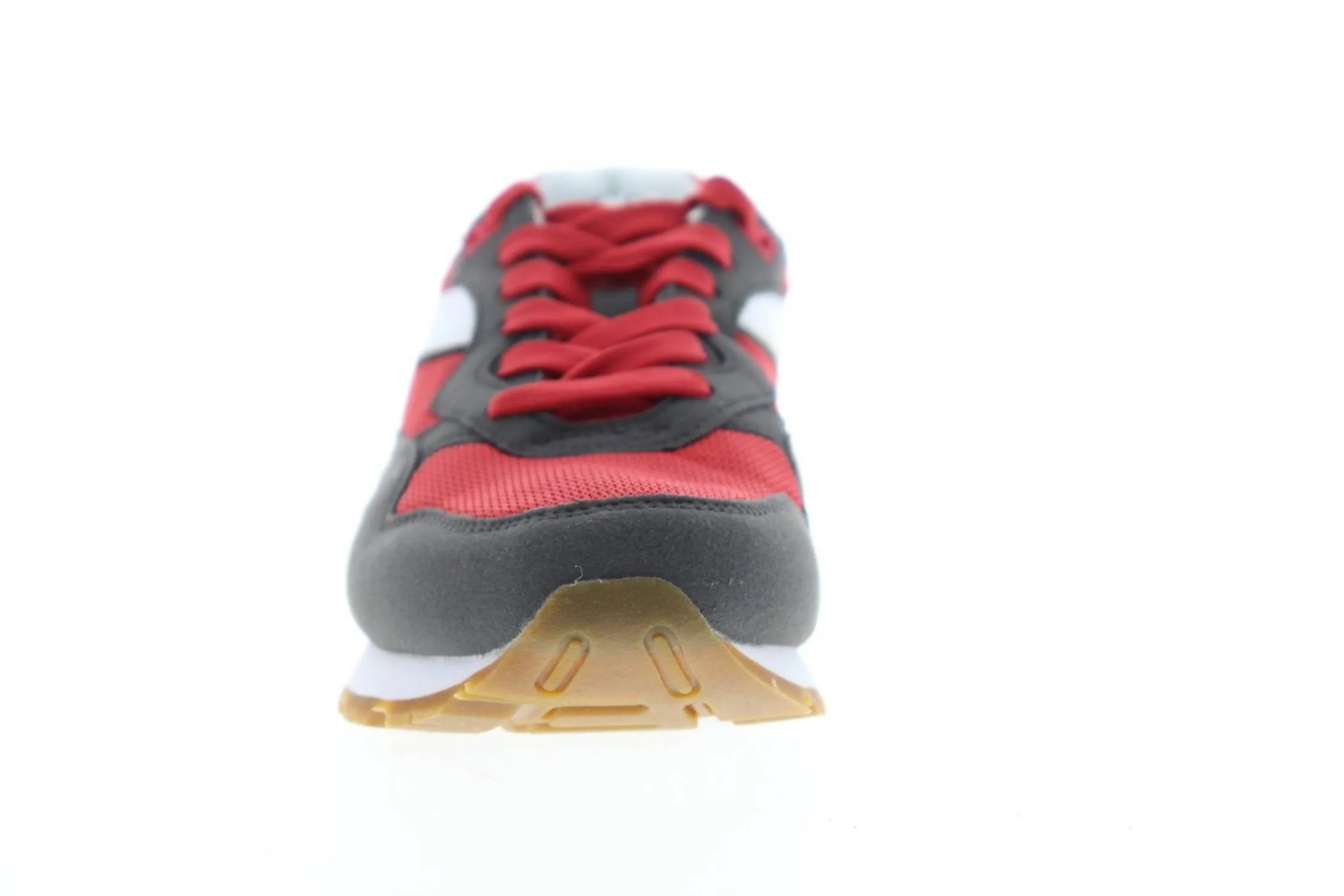 Men's Street Shoes In Dark Red