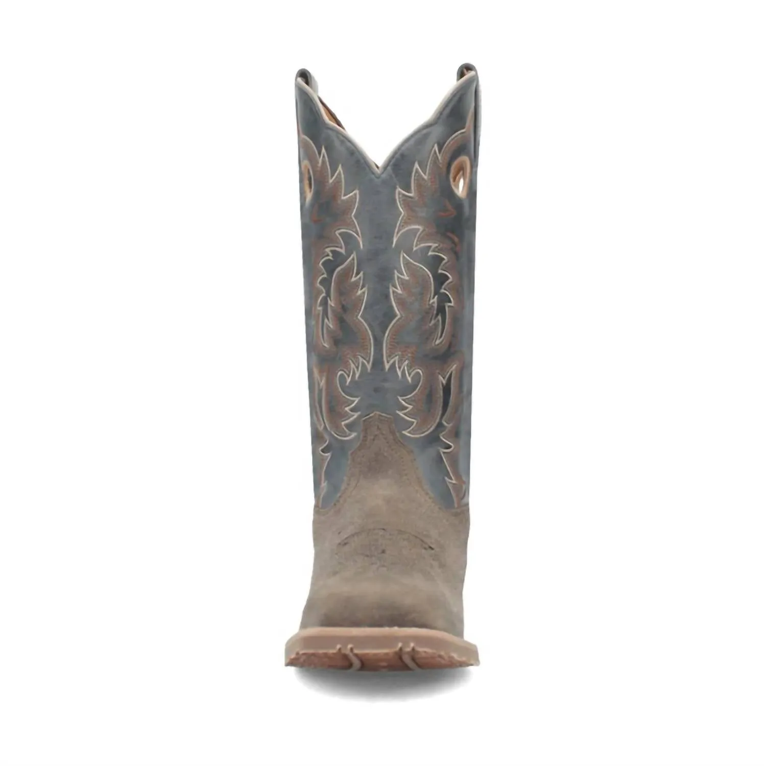 Men's Summit 13" Cowboy Approved Boot In Grey/blue