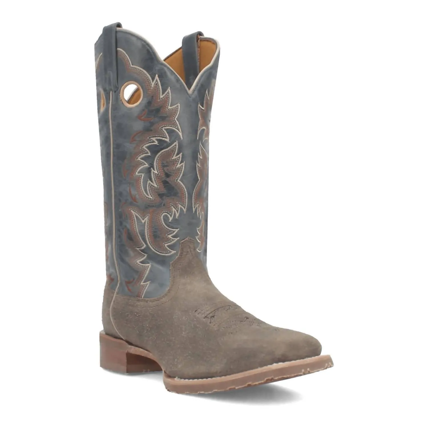 Men's Summit 13" Cowboy Approved Boot In Grey/blue