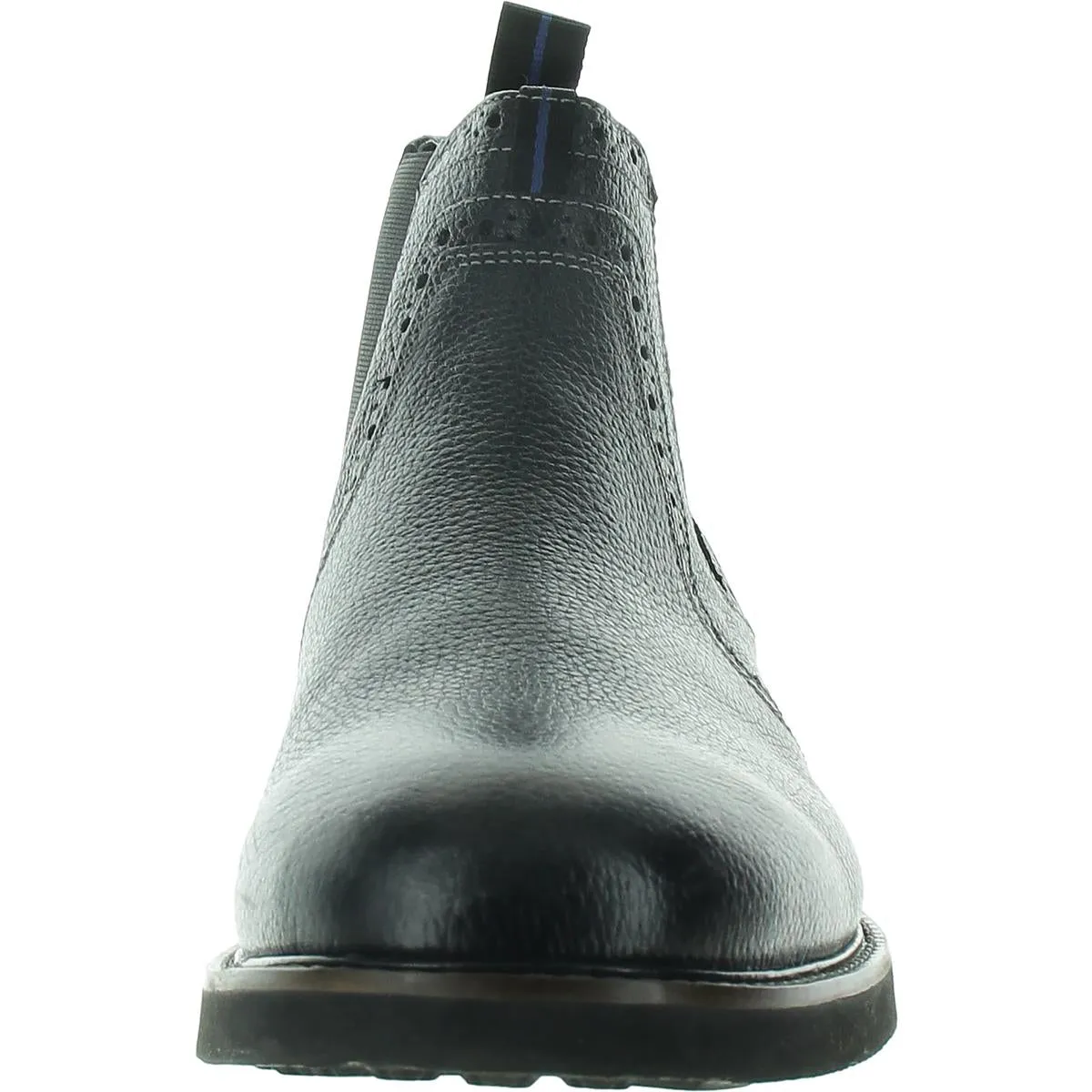 Mens Textured Leather Chukka Boots