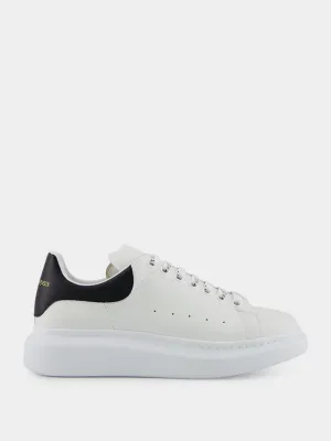 Men's White and Black Oversized Sneakers