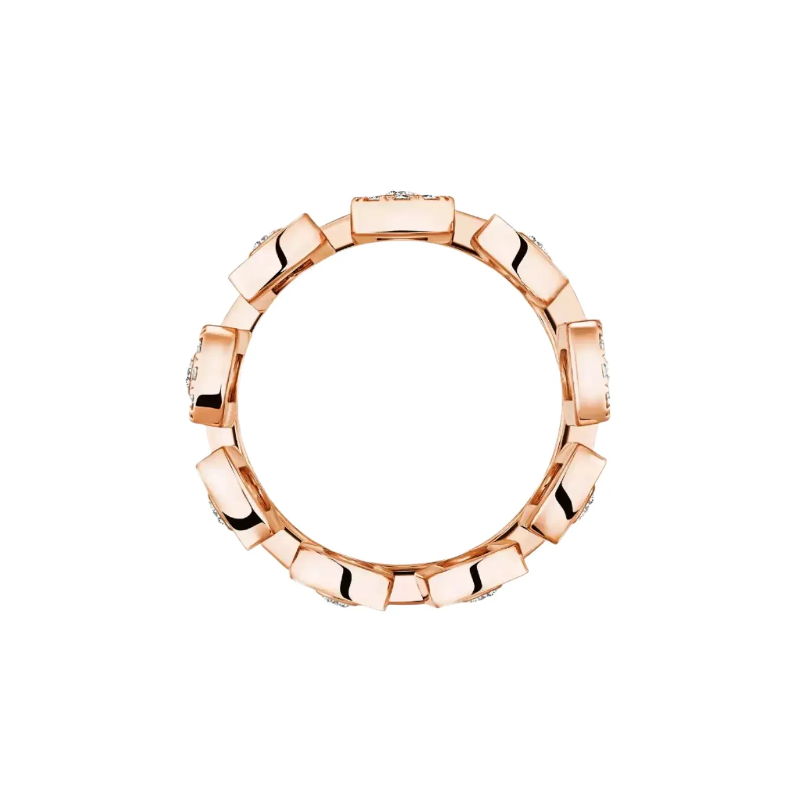 Messika Move Iconica 18ct Rose Gold 0.60ct Diamond Ring