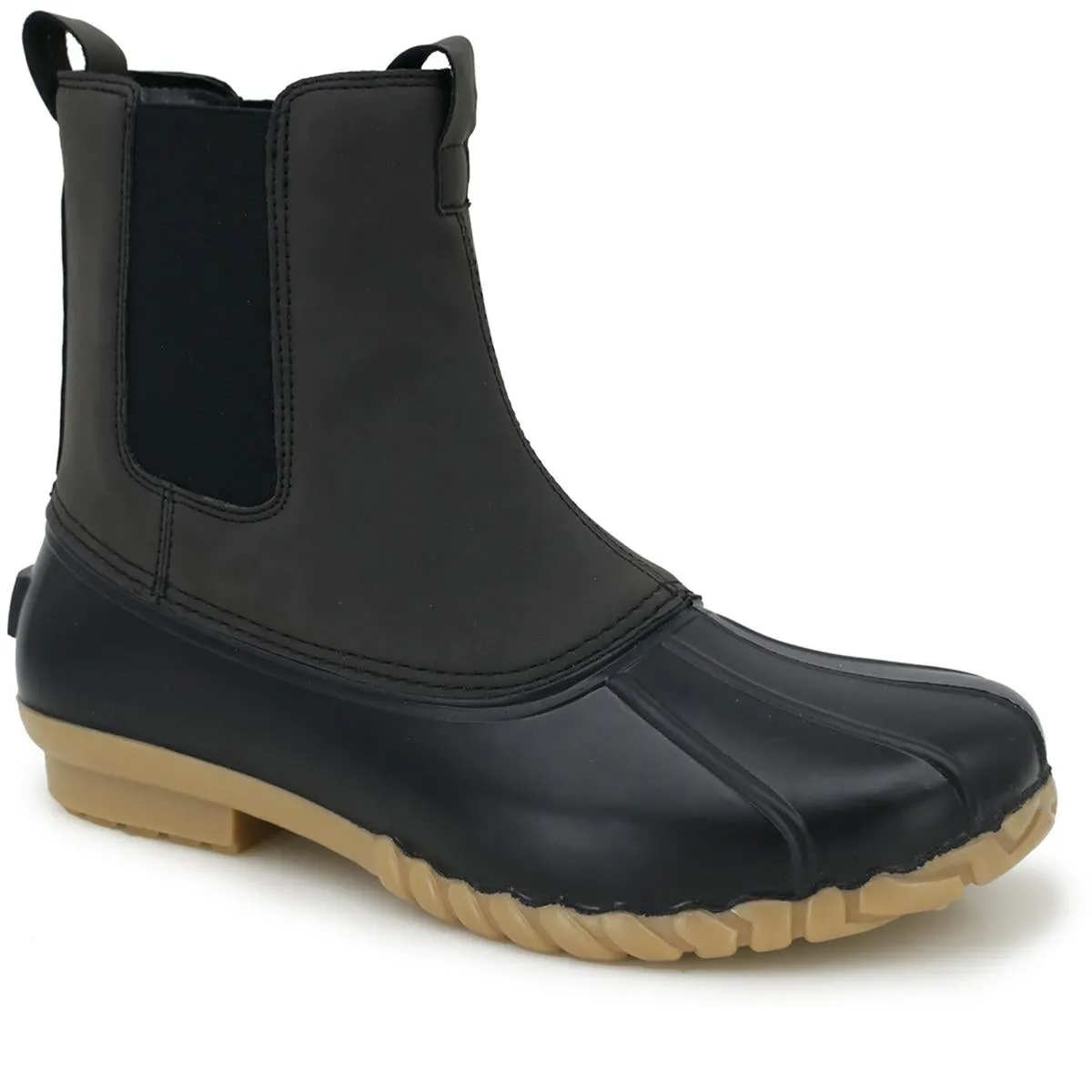Milton Mens Faux Leather Outdoor Ankle Boots