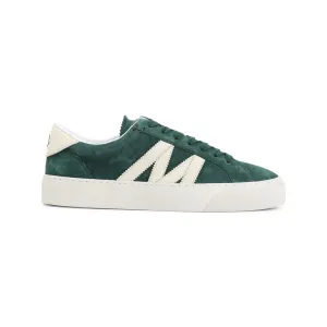 Monaco 2 Green Leather Sneakers