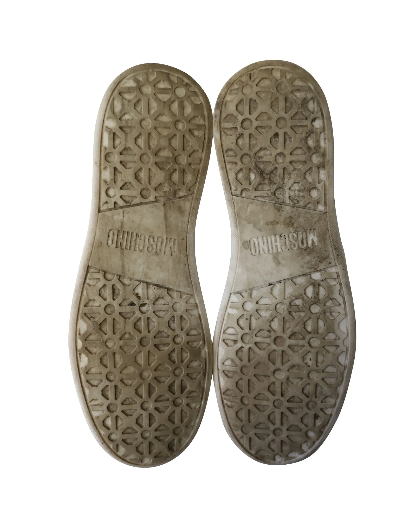 Moschino Mocola Slip-On Sneakers in Multicolor Leather