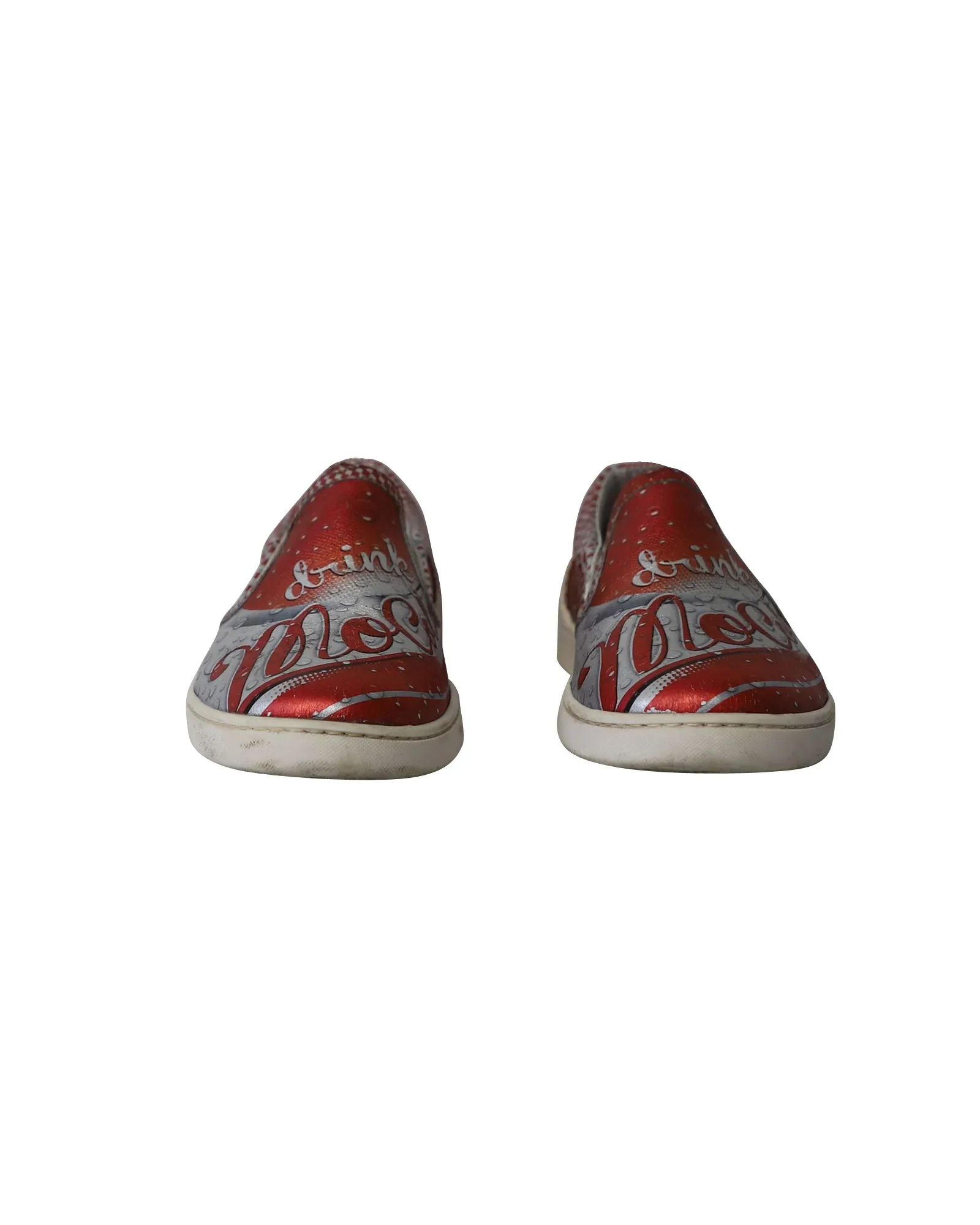 Moschino Mocola Slip-On Sneakers in Multicolor Leather