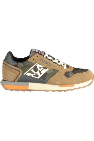 Napapijri  Lace-Up Sneakers with Logo Men's Detail