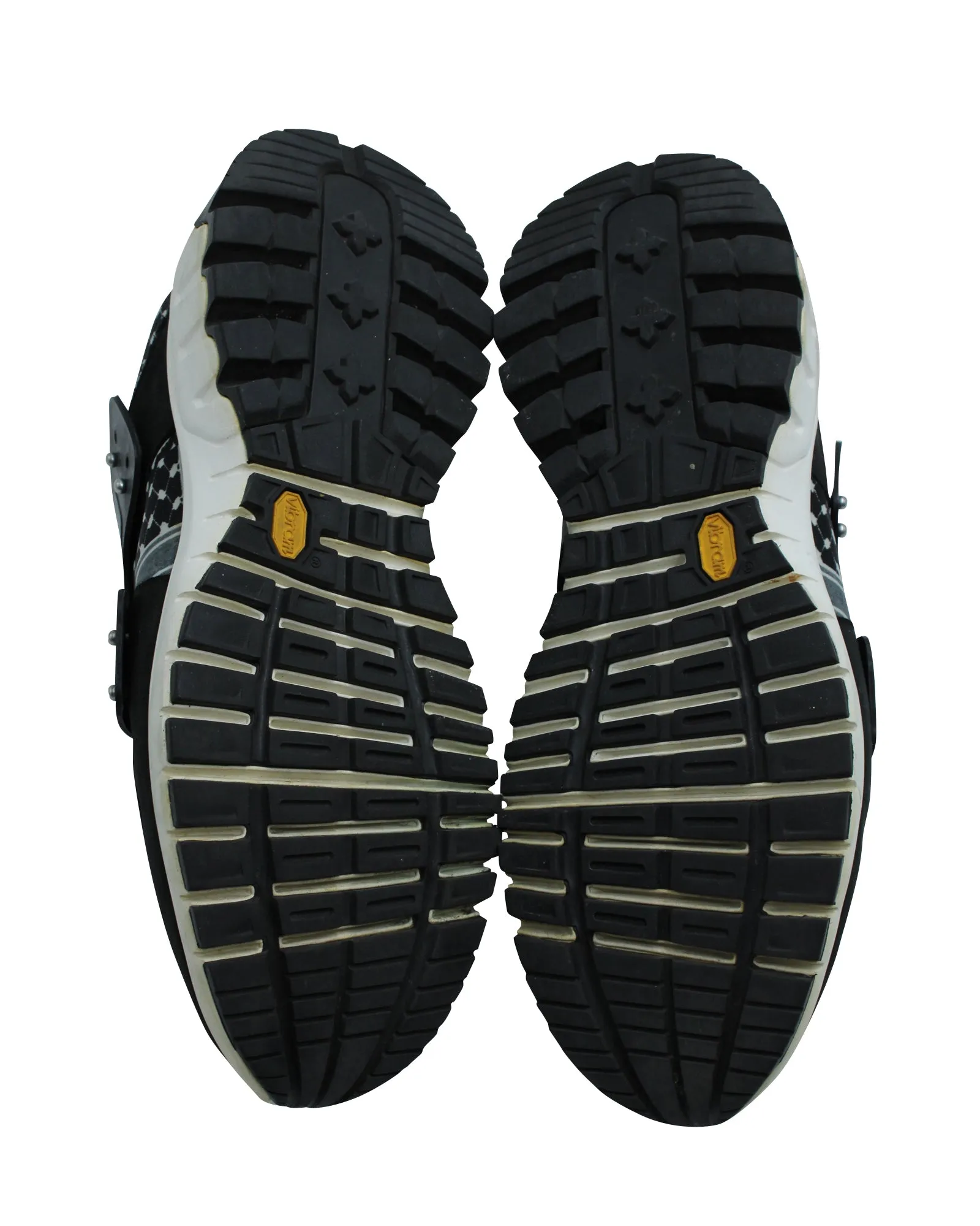 Neil Barrett Nubuck and Leather-Trimmed Printed Sneakers in Multicolor Neoprene
