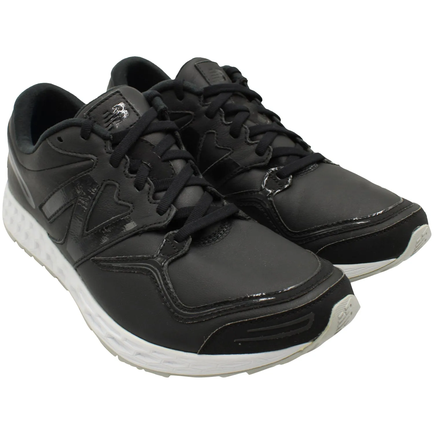 New Balance ML1980AK Fresh Foam Zante Sneakers in Black Leather