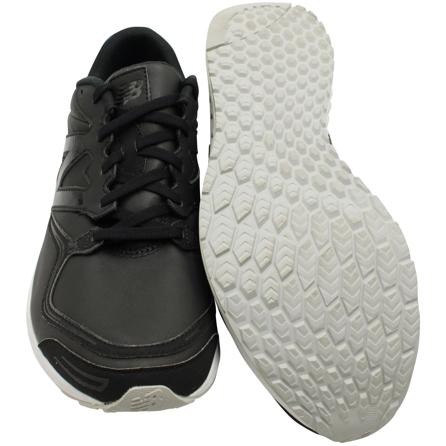 New Balance ML1980AK Fresh Foam Zante Sneakers in Black Leather