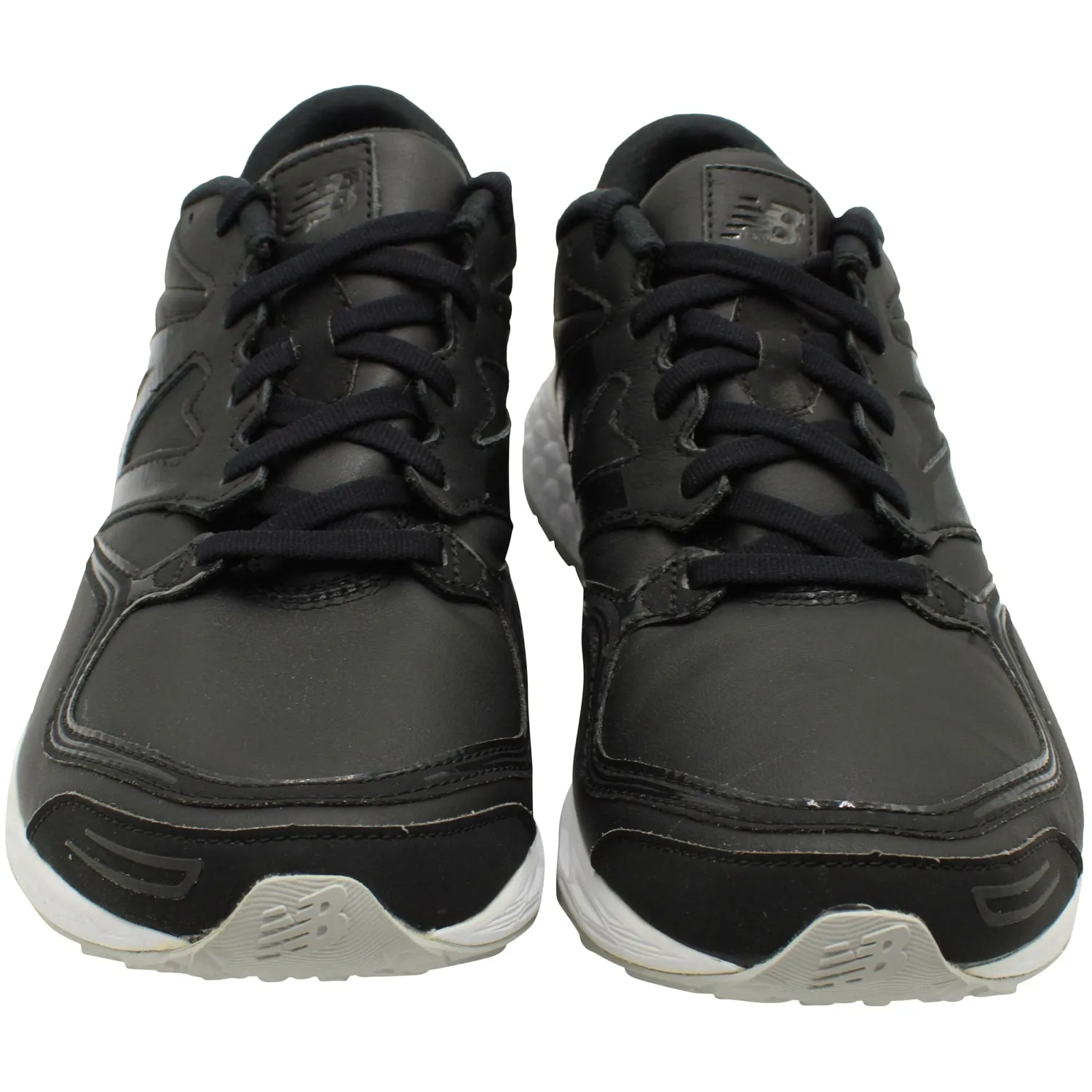 New Balance ML1980AK Fresh Foam Zante Sneakers in Black Leather