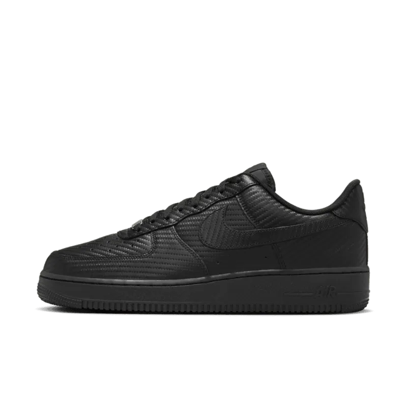 Nike Air Force 1 Low Black Carbon Fiber