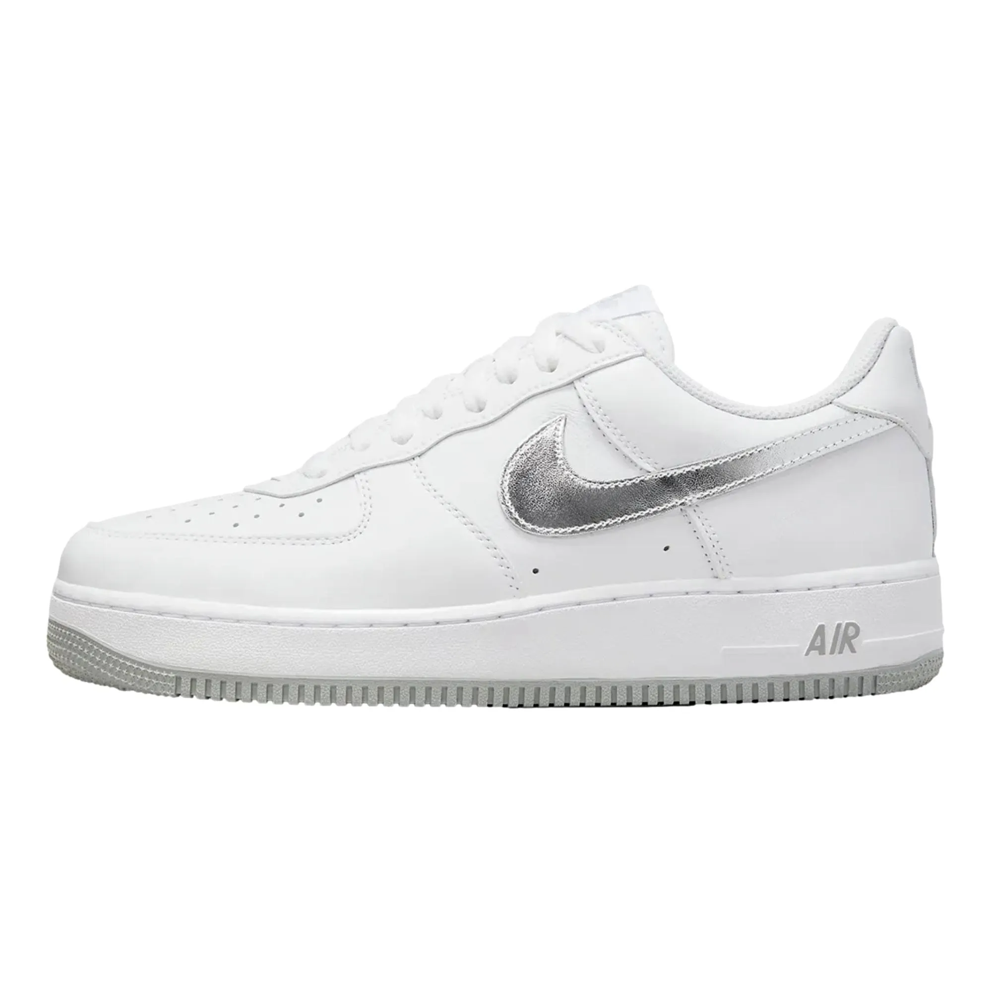 Nike Air Force 1 Low Retro White/Metallic Silver  DZ6755-100 Men's