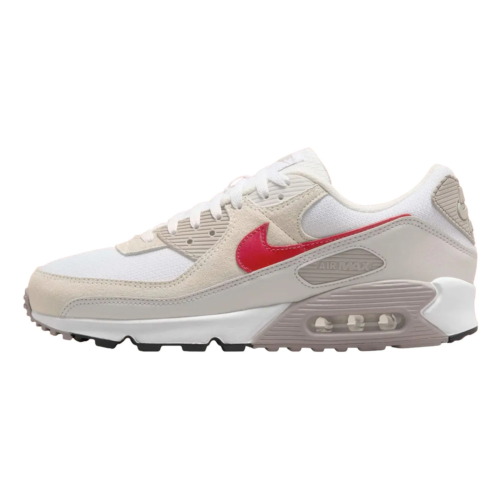 Nike Air Max 90 White/University Red  DM0029-113 Men's