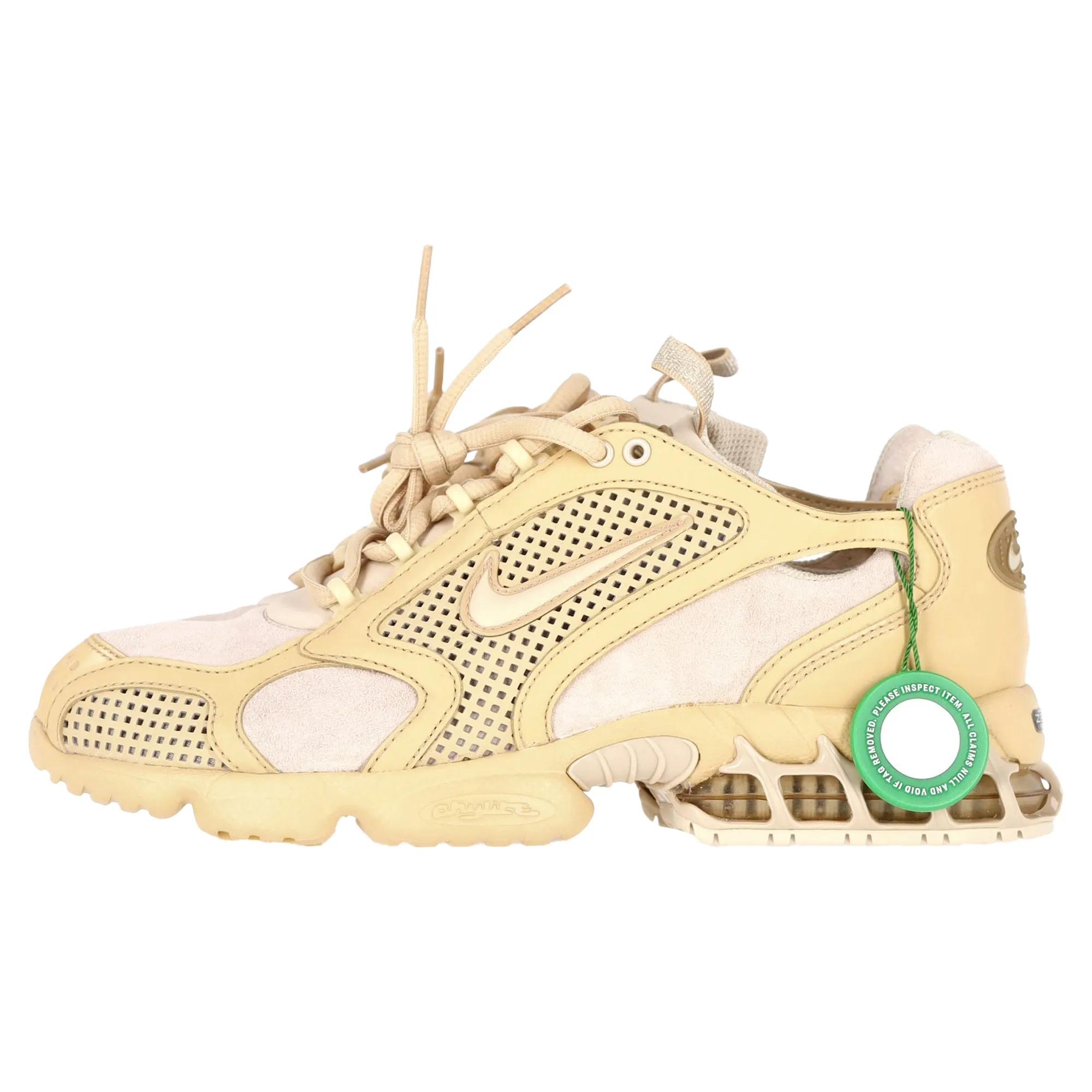 Nike Air Zoom Spiridon Cage 2 Sesame Trainers in Nude Synthetic