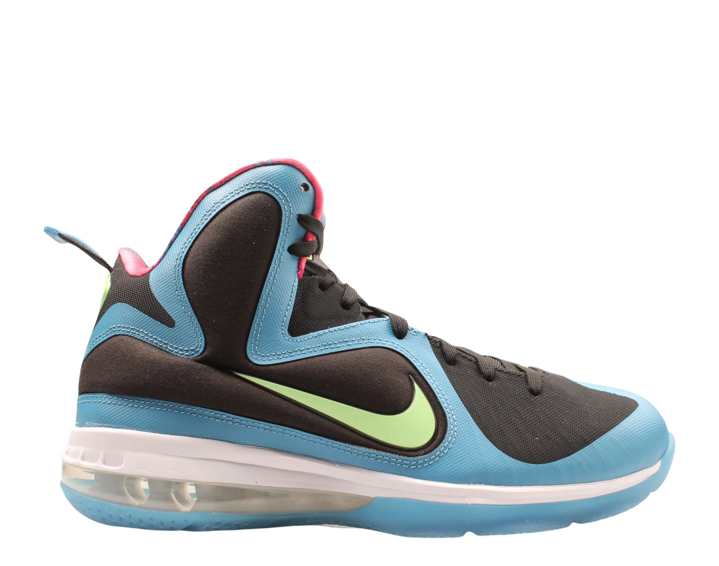 Nike Lebron 9 South Coast Black/Lime-Blue Men's Basketball Shoes XI DO5838-001