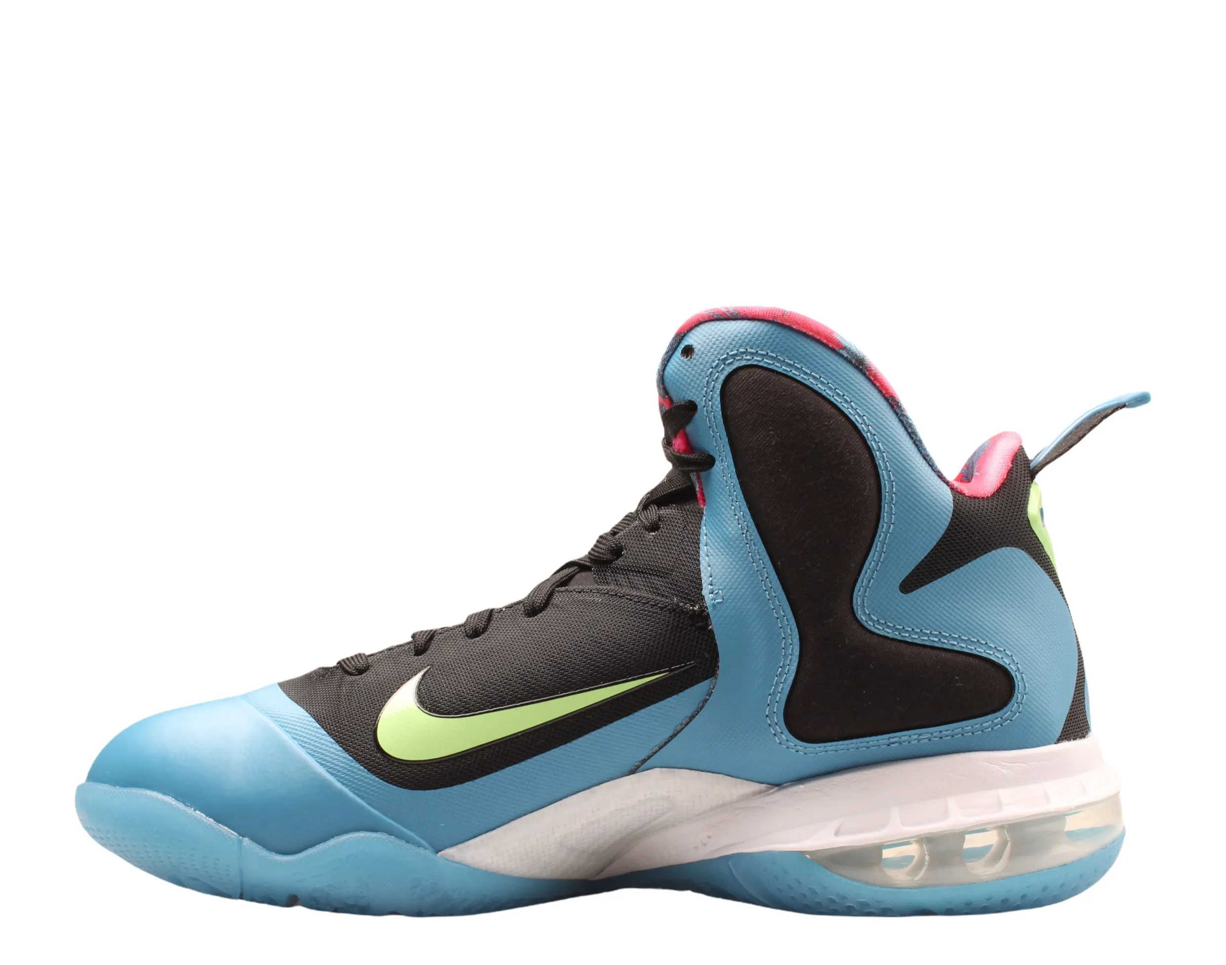 Nike Lebron 9 South Coast Black/Lime-Blue Men's Basketball Shoes XI DO5838-001