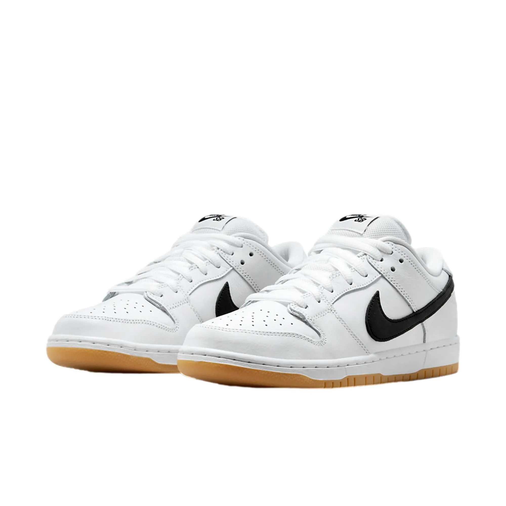 Nike SB Dunk Low Pro White/Black-White  CD2563-101 Men's