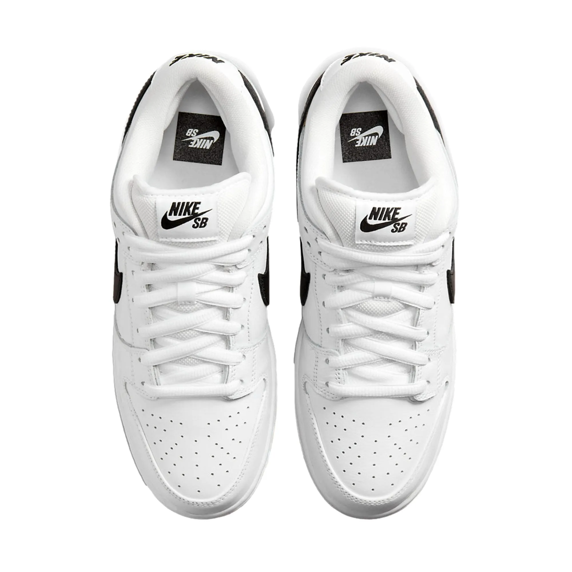 Nike SB Dunk Low Pro White/Black-White  CD2563-101 Men's