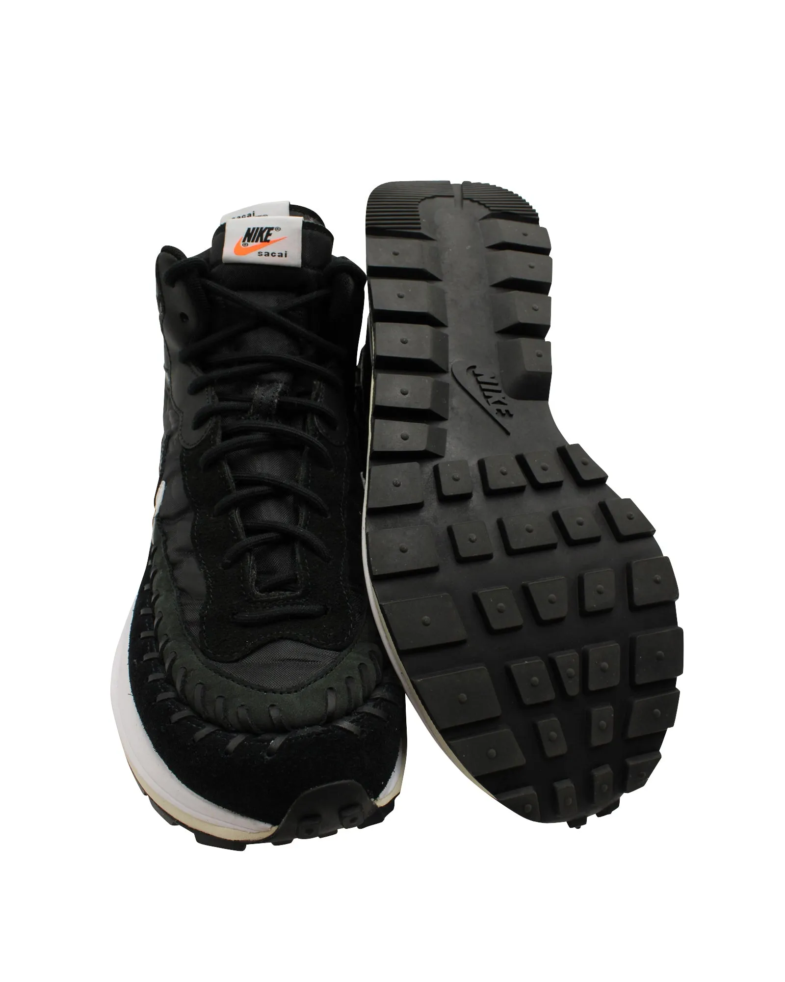 Nike x Sacai x Jean Paul Gaultier x VaporWaffle in Black Suede