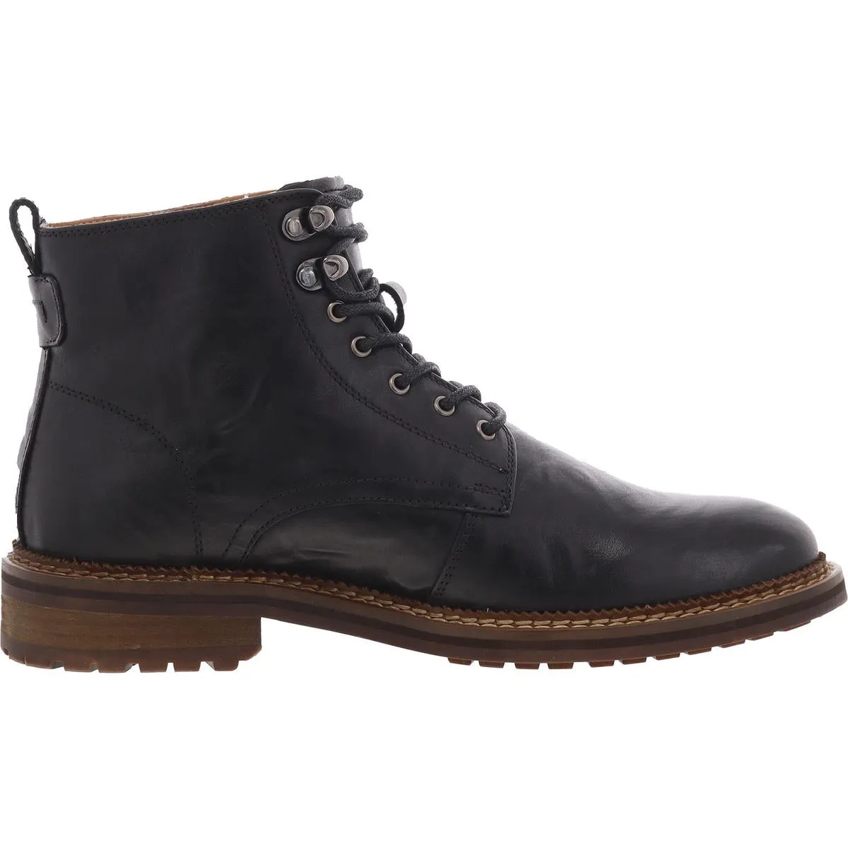 Nova Mens Lace-Up Leather Chukka Boots