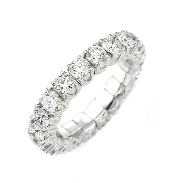 Picchiotti Xpandable 18ct White Gold 3.06ct Diamond Eternity Ring