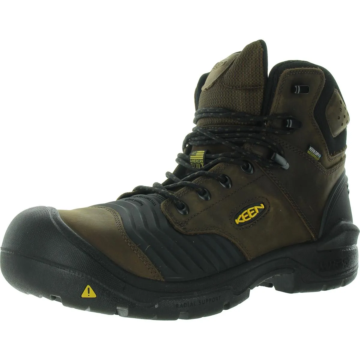 Portland Mens Composite Toe Leather Work & Safety Boots