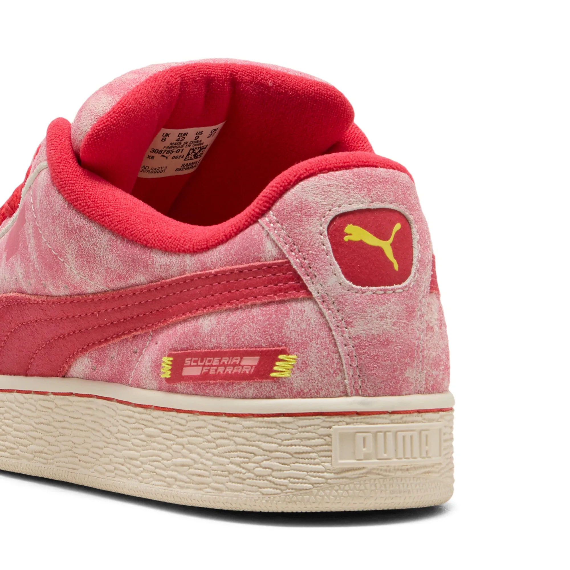 PUMA Unisex Scuderia Ferrari Desert Sun Suede XL Sneakers
